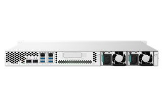 QNAP 4diskli ARM QC AL324-2GB RAM-10GbE SFP+ Rack Nas Server Redundant Power TS-432PXU-RP