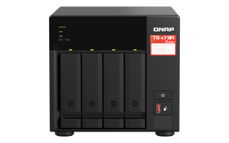QNAP 4diskli Ryzen V1500B-8GB RAM-2-2.5GbE Nas Server TS-473A