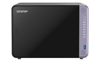 QNAP 6diskli Alpine AL524 QC-4GB RAM-2-10GbE SFP+ Nas Server TS-632X