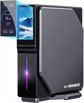 RAXIUS N150- 8GB RAM 512GB NVME O/B UHD FDOS MINI PC / MOMENTUM ND-I15A002