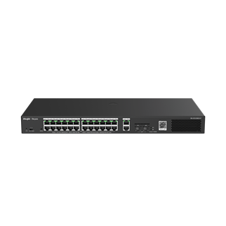 RUIJIE 24port PoE 370w 2-SFP Gigabit Yönetilebilir Switch RG-ES228GS-P