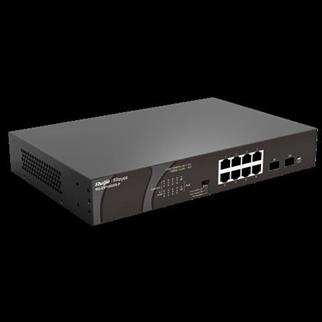 RUIJIE 8-PORT 120W FULL POE RG-ES110GDS-P GIGABIT POE SWITCH
