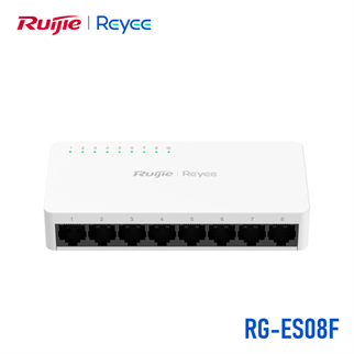 RUIJIE REYEE RG-ES08F 8 Port MegaBit Switch  Plastik Kasa