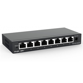 RUIJIE REYEE RG-ES108GD 8 Port GigaBit Switch  Metal Kasa