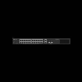 RUIJIE REYEE RG-ES228GS-LP 28 PORT 26XGE/2SFP 250W BULUT YÖNETİLEBİLİR POE SWİTCH