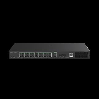 RUİJİE-REYEE RG-ES228GS-P 24XGE-2XGE/SFP 370W POE SWİTCH