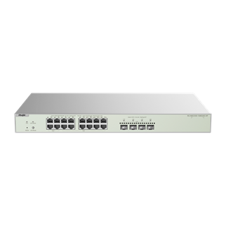 RUIJIE REYEE RG-NBS3300-16MG4XS-HP 16 Port  GigaBit PoE,  370W, 4Port SFP, L2 Yönetilebilir Switch  Metal Kasa