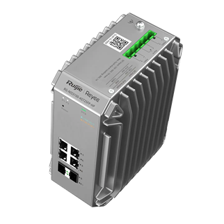 RUIJIE REYEE RG-NIS3100-4GT2SFP-HP  4 Port  GigaBit PoE, 120W,  2Port SFP, Endüstriyel Switch