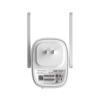 RUIJIE Reyee RG-EW300R, 1Port, 300Mbps, 2.4Ghz, Wifi 4, WPS Butonu, Menzil Genişletici