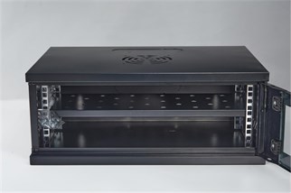 Racksan SE-6404S 4U Duvar Tipi Kabinet (240-530-400) Raf+Fan