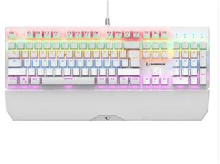Rampage KB-R86 UMBRA Beyaz USB Rainbow Aydınlatmalı Blue  English Mekanik Gaming Oyuncu Klavye