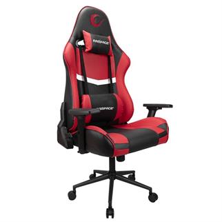 Rampage KL-R56 3D Kol,Tam Dökme Süngerli Siyah/Kırmızı Oyuncu Koltuğu