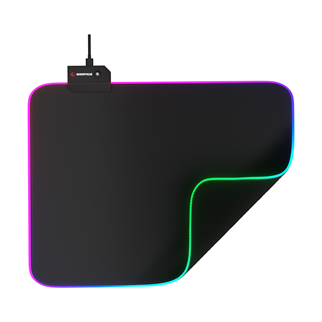 Rampage MP-21, PULSAR M RGB, 252x328x3mm, RGB Led, Gaming, MOUSE PAD (Siyah)