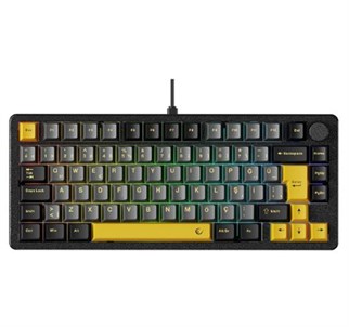 Rampage ZENITH STUG Aluminum Siyah Hot Swap 8000 Hz Gasket Manyetik RGB  Switch Q