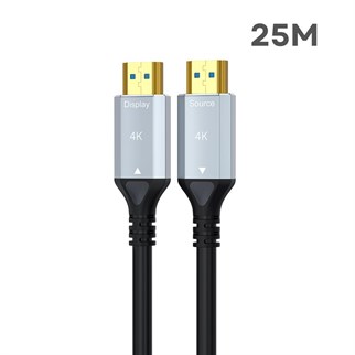 S-LİNE FK0525-4K-OPT 25MT 2.0V 4K FİBER OPTİK HDMI KABLO