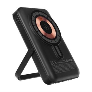 S-LINK  M1029 10000mAh Magsafe 15W HSC22.5W+PD20W+QC3.0 Siyah LCD Taşınabilir Şarj Cihazı Powerbank