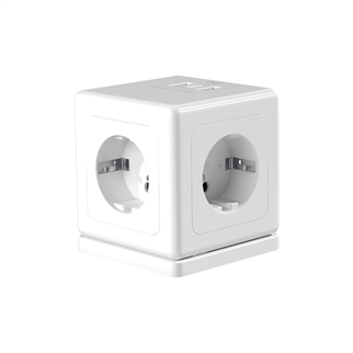 S-LINK PRZ04, 4 Soket, Akım Korumalı Priz, 1x Type-C, 2xUSB 5V, 2Mt Kablo, 306 Joule, Küp Tasarım (Beyaz)