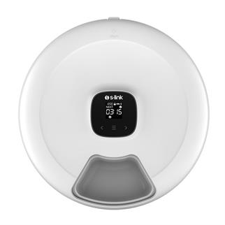 S-LINK SL-24 Otomatik Yem Kabı 6sı 1 Arada Islak ve Kuru 170ml Porsiyon Kontrollu Kedi Köpek Besleyici Wifi TUYA Destek