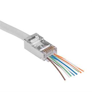 S-LINK SL-COB24P, RJ45, Yeni Nesil JAC, UTP, CAT6, Metal (100lü PAKET)