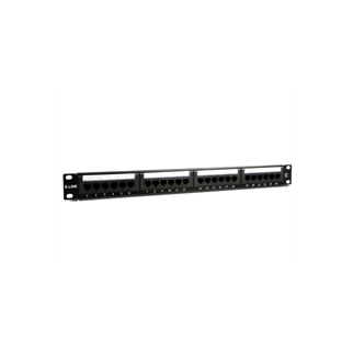 S-LINK SL-F624 Cat6 Patch Panel, 24-Port, UTP, 1U
