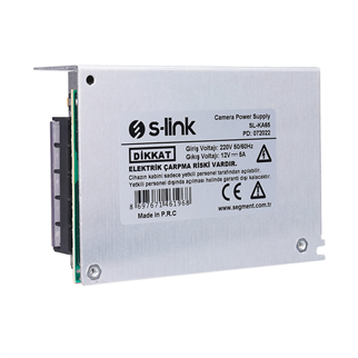 S-LINK SL-KA65 12V, 5A, Switch Mode, DC ADAPTÖR