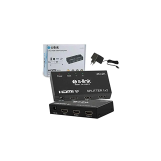 S-LINK SL-LU6212, HDMI Çoklayıcı, 1Giriş, 2Çıkış, (1PC-2Monitör)