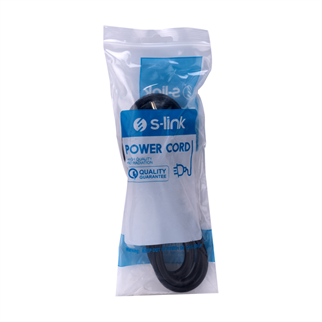 S-LINK SL-PL270, Power Kablosu, 0.75mm, 1.5mt