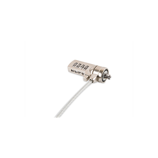 S-LINK SL-S202, Şifreli Notebook Kilidi, 110cm, Kaplamalı Çelik Kablo.