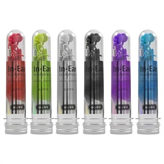 S-LINK SL-STK10 8*Beyaz 8*Siyah 5*Krımızı 3*Mor 3*Mavi Mikrofonlu Kulaklık 30lu stand set