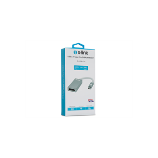 S-LINK SL-USB-C74, Type-C to DISPLAY PORT (DP) Metal, Çevirici