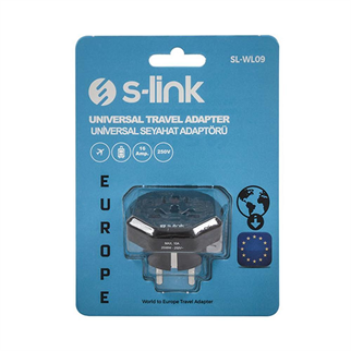 S-LINK SL-WL09 Türk Çevirici Priz Adaptör