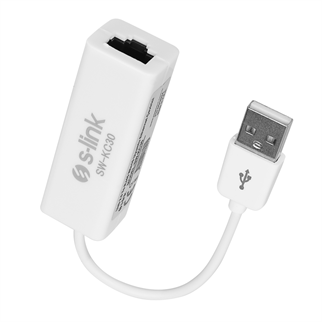 S-LINK SW-KC30, USB2.0 To RJ45, Ethernet Kartı