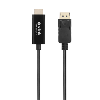 S-LINK SW-SGG43, Display Port (DP) To HDMI Çevirici 1,8metre Kablo