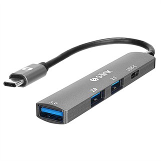 S-LINK SWV-USBC023, Type-C to 2xUSB 2.0, 1xUSB 3.0, 1xType-C Metal, USB HUB