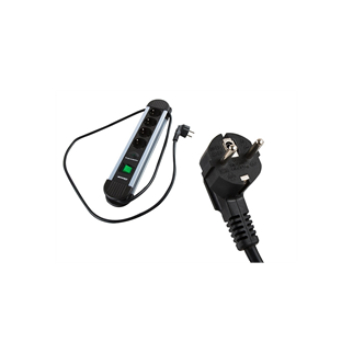 S-LINK Swapp SPGKS03, 3 Soket, Akım Korumalı Priz, 1.5Mt Kablo, 900 Joule (Gri) %100 Bakır