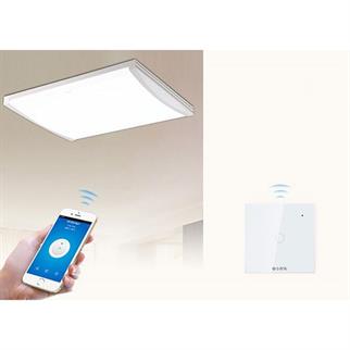 S-Link Swapp SL-EG31 Kablosuz ve Dokunmatik Aydınlatma Anahtarı 1Li Wifi TUYA Destekli