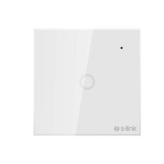 S-Link Swapp SL-EG31 Kablosuz ve Dokunmatik Aydınlatma Anahtarı 1Li Wifi TUYA Destekli