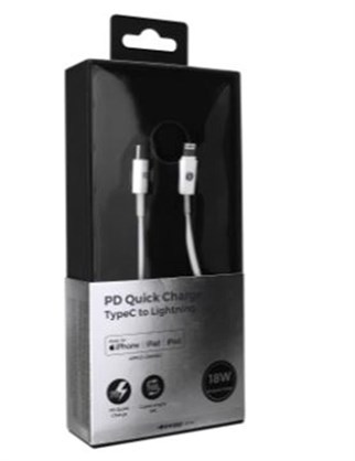 S-link IP-SW21 TypeC to Lightning C94 Lisanslı PD Hızlı Data + Şarj Kablosu