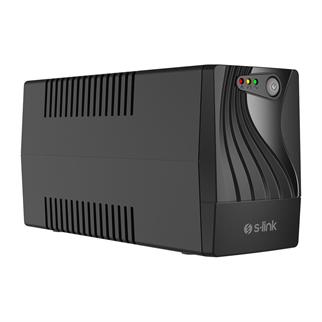 S-link MIGHT U60 600VA UPS 12V7Ah-1 360W Siyah Line-Interactive Kesintisiz UPS Güç Kaynağı
