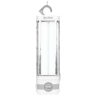 S-link SL-3657 Beyaz-Grey 4V 1500mAh 1+36 Ledli Işıldak