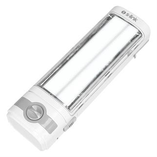 S-link SL-3657 Beyaz-Grey 4V 1500mAh 1+36 Ledli Işıldak