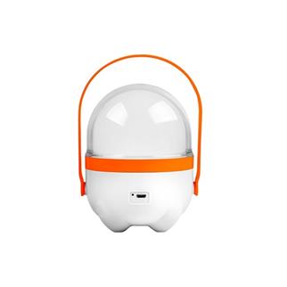 S-link SL-3658 Turuncu Dokunmatik Açma Kapama Ledli 2400mAh 5V/1A 1+30 Ledli Işıldak