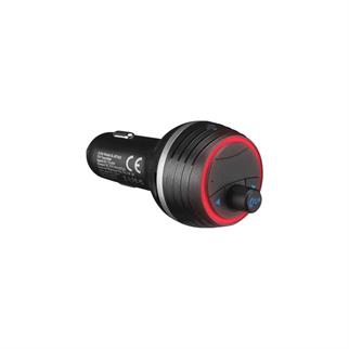 S-link SL-BT403 Rainbow Bluetooth V5.0 Led Ekran Tf Kart 64G(Max) Çift USB QC3.0+5V/2.4A Hızlı Şarjlı Fm Transmitter