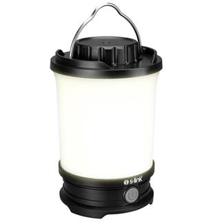 S-link SL-F254 3W Led+2 SMD+1 Kırmızı Led Pilli Işık Ayarlı ve Modlu Kamp Feneri