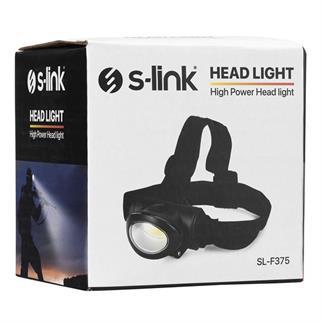 S-link SL-F375 3W Cob Led 3x AAA Pil Işık Ayarlı ve Modlu Kafa Lambası