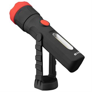 S-link SL-F999 3W+3W Led 3x AAA 1.5V Pil Dönen Stantlı Led El Feneri