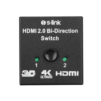 S-link SL-LU613, 2 Port HDMI, Çift Yönlü Switch ve Splitter