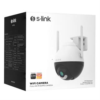 S-link SL-PTZ04 4MP Lens 3.6mm Hareket algılamalı Smart TF Kart Dual Band Wifi IP Kamera Tuya