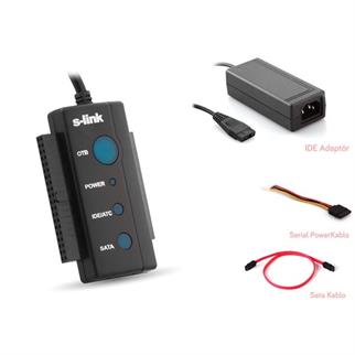 S-link SL-SATA35 Usb 2.0 SATA + IDE Data Kablosu