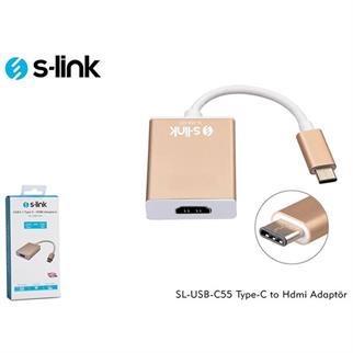S-link SL-USB-C55 Type-C to Hdmi Adaptör